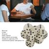 20 Pieces Glowing Dice Medium Black Dot Classic Plastic 6 Sided Dice Table Game Dice for Board Games