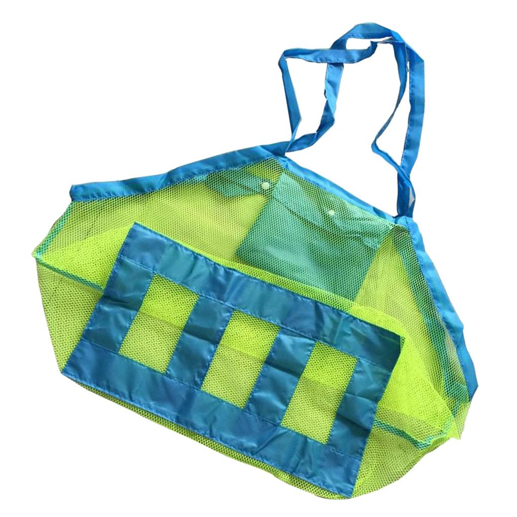 Kids Beach Toys Collection Bag Mesh Sandboxes Children Storage Shell Net Bags