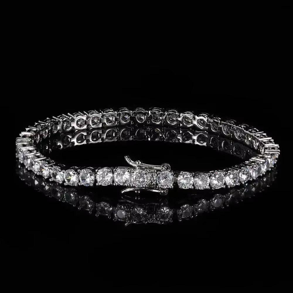 Waterproof Zircon Crystal Bracelet Women's Hand Bracelet Valentine's Day Gift
