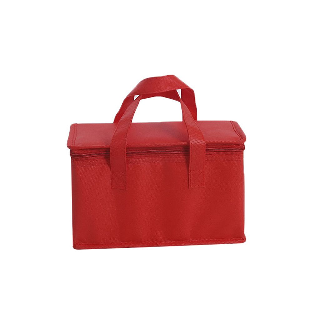

Фольгированные принадлежности для пикника, ланч-бокс, упаковка, сумки-тоут для еды, коробка, сумки для пикника, термоизолированные сумки-холодильники 22X14X17CM красный