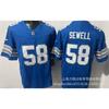 NFL Lions Vintage Embroidered American Football Jersey 5132 Team Game Uniform Men Women