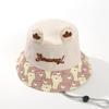 Children's Cartoon Animal Sun Protection Hat - Summer Boy's Cute Sunshade Hat - Girl's Fisherman Hat 