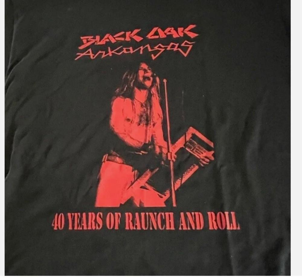 Vtg Black Oak Arkansas Short Sleeve For Fan Black All Size Unisex Shirt Unisex T-Shirt XXXL
