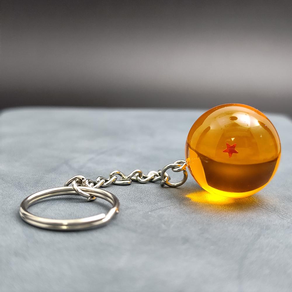 Anime Dragon Ball Z Super Saiyan Goku Figure Keychain Cute Cartoon Character Key Ring Bag Charm Pendant Accessories for Fans