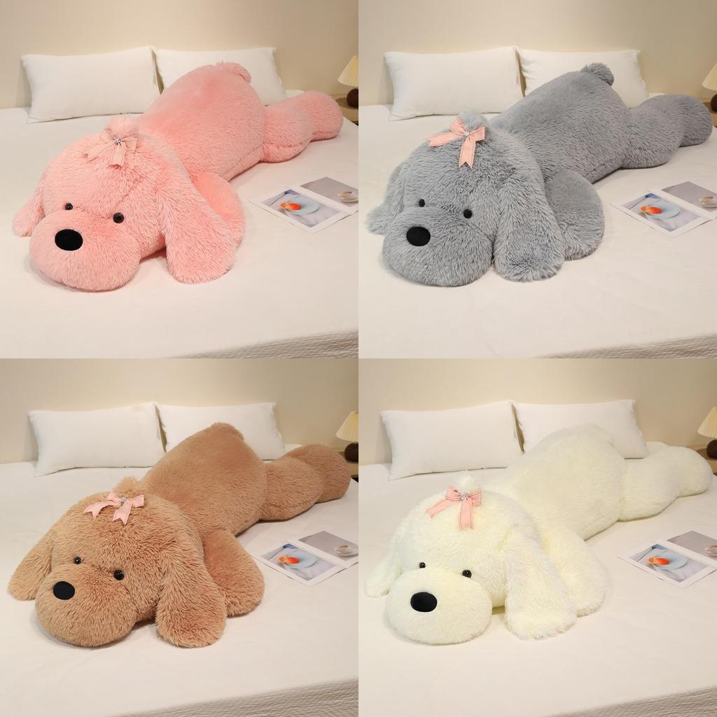 Cute Pomeranian Plush Dog Pillow With Pp Cotton Filling For Girls And Kids