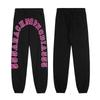 Mens Casual Tracksuit Spider Web Print Thin Hoodie Sweatshirt Jogger Pants Set