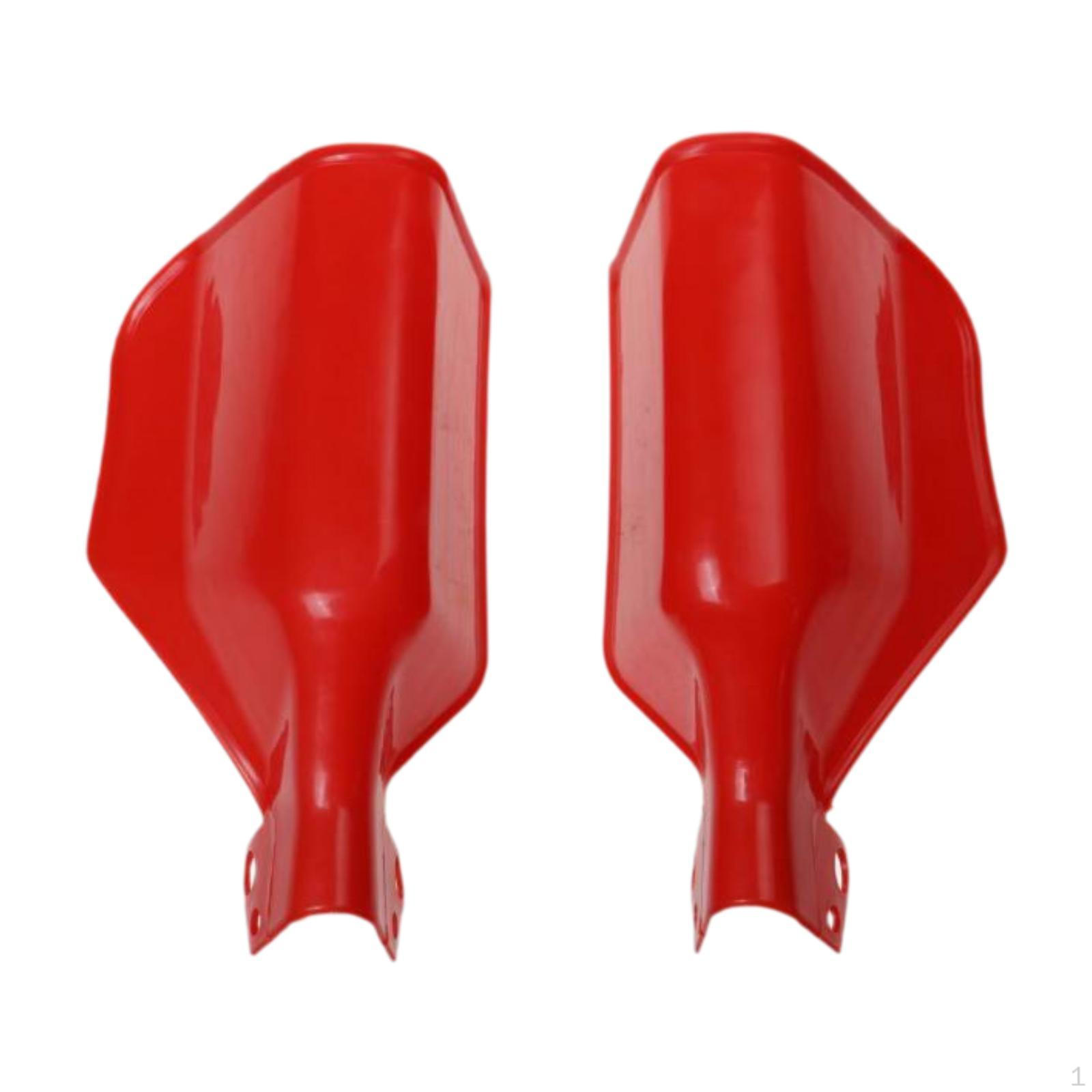 

2 Защиты рук для мотоциклов руль 20 мм DT125 красный