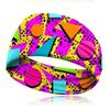 Retro Fashion Print Breathable Sports Headband for Travel, Parties, Yoga, and Running