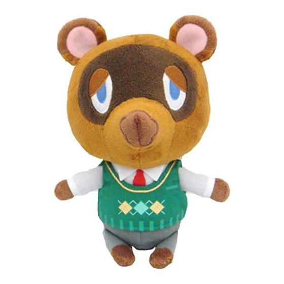 Sanei Boeki Animal Crossing ALL STAR COLLECTION Tanukichi (S) W11D17H19.5cm Stuffed Toy DP03