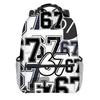 Hip Hop Kpop Νεανικές Σχολικές Τσάντες Unisex 67 έξι επτά Τσάντες Ταξιδιού 3D Εκτύπωση Oxford Αδιάβροχες Σακίδια Πλάτης για Σημειωματάρια