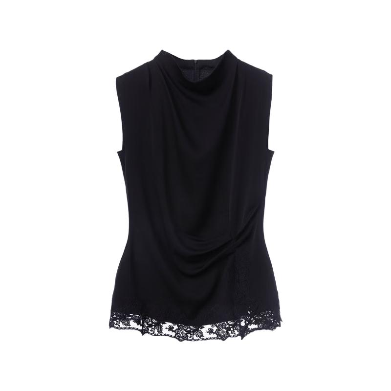 Langzi Acetate Lace Slim Fit Separates M