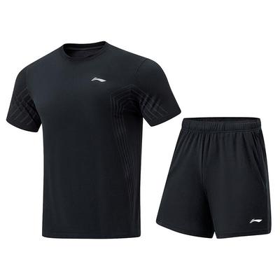 Unisex Badminton Short Sleeve Sports Suit