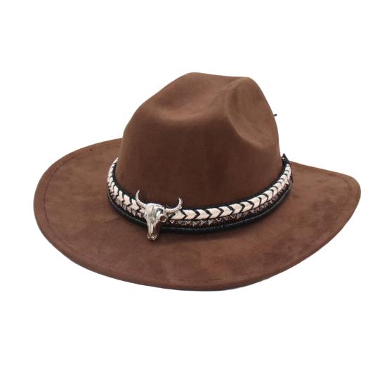 Cowboy Hat for Women And Men Shapeable Brim Western Cowgirl