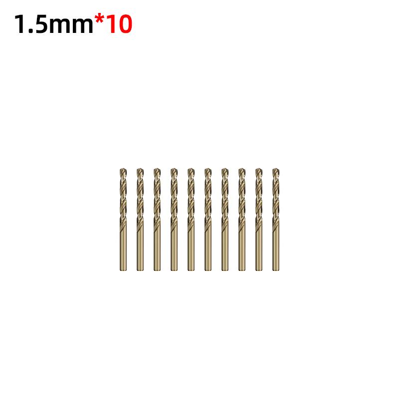 Metal Drill Cobalt Twist Drill Bit Set 1-13mm HSS M35 Stainless Steel Twist Drills The Whole Ground Metal Reamer Hole Tools