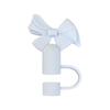 New Cute Bow-tie 10mm Straw Cap, Dust Plug, Cup Accessory Straw Cover