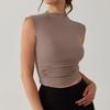 Women's Fashion Casual Slim Sleeveless Bottoming Shirt Outerwear Top