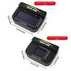 Energy Saving Solar Powered Fan Portable Window Fan Cooling Car Exhaust Fan  Vehicle Use