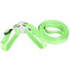 Vogelgeschirr Papageienleine Verstellbar Vögel Nylon Anti-Biss Seil für Outdoor-Training(Grün )