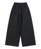MUCENT Arion Pintuck Wide Elastic Waist Pants Unisex (2 Colors)