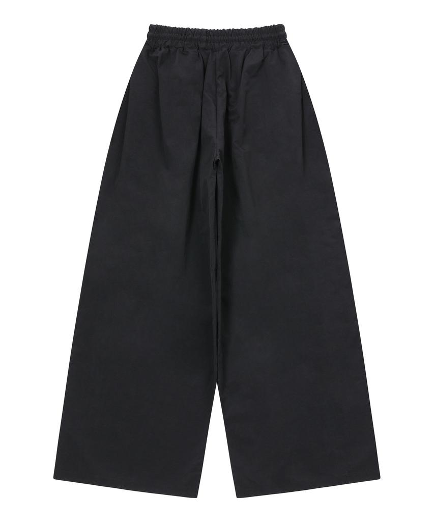 MUCENT Arion Pintuck Wide Elastic Waist Pants Unisex (2 Colors)