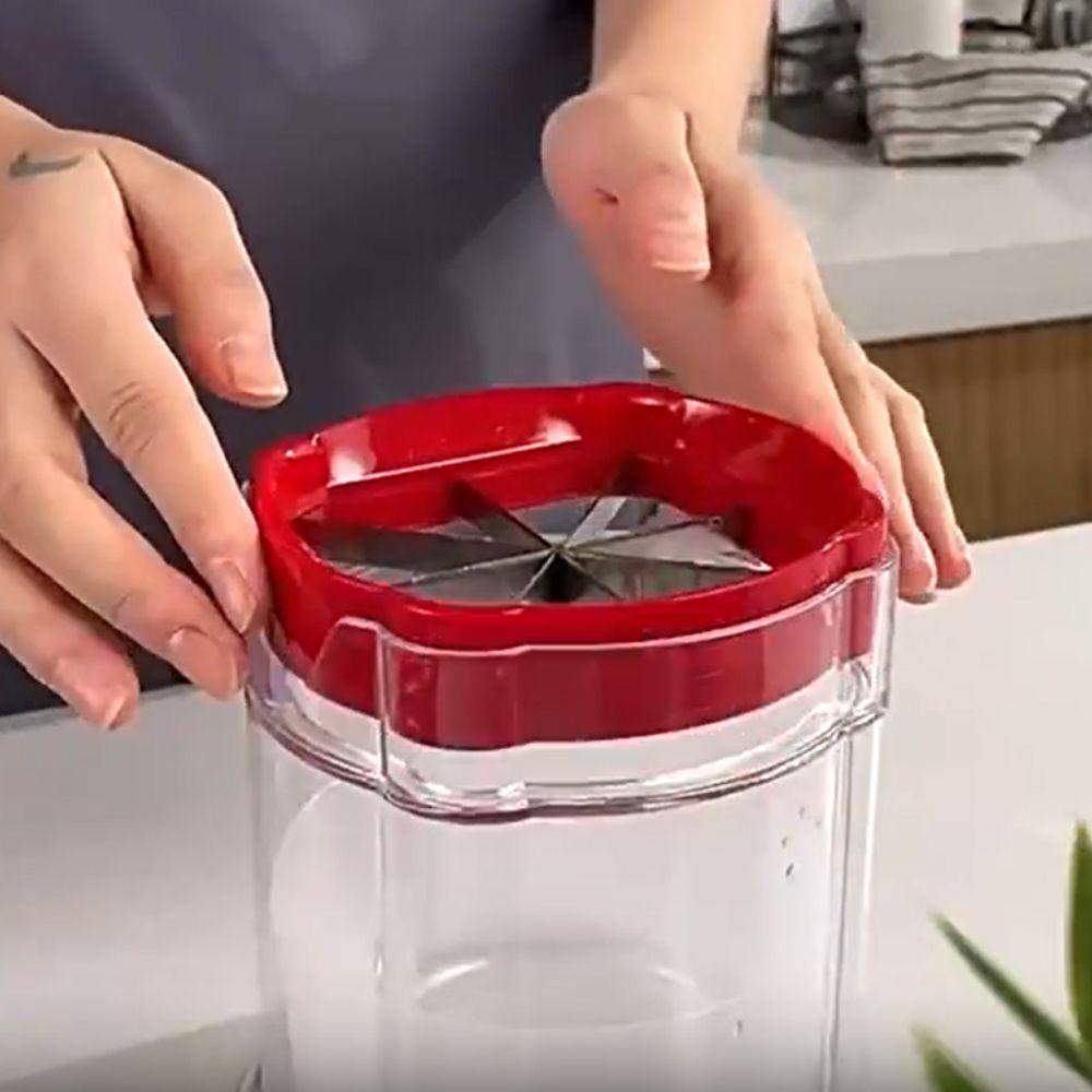 Efficient French Fry Potato Cutter Manual Fruit Cutter Household Vegetable Grid Slicer  Salad