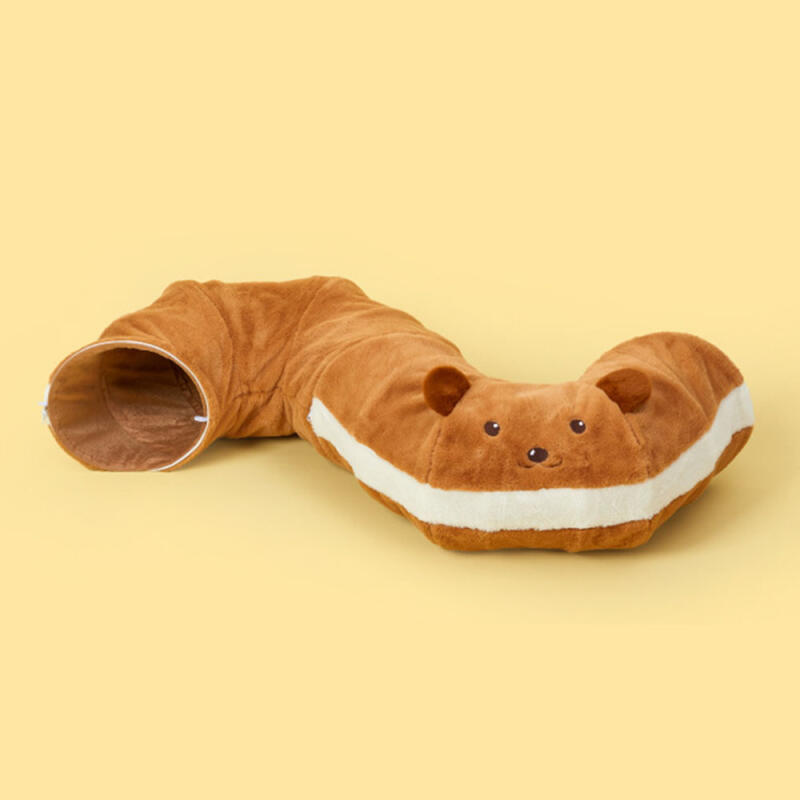 Cat Meow Two-Way Bear Cat Tunnel Cat Hideaway