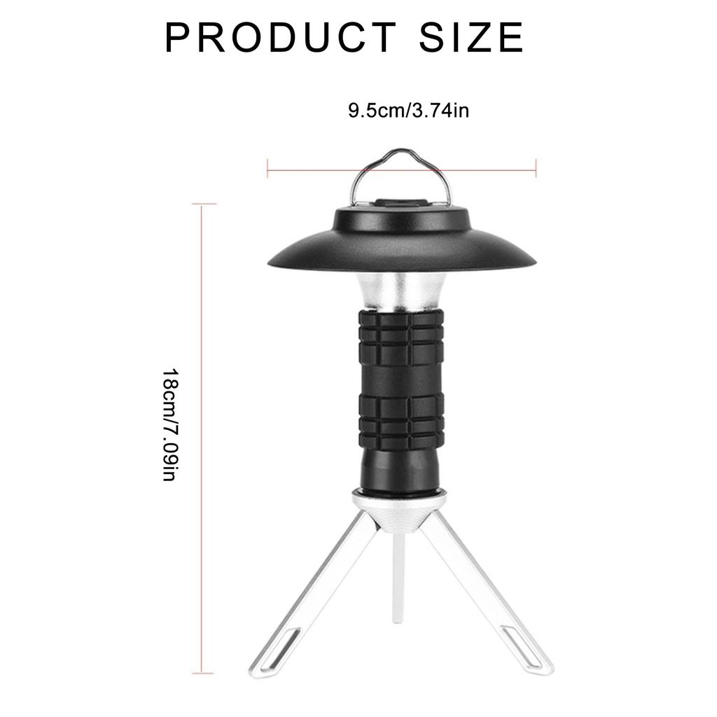 Portable Camping Light with Magnetic LED Hanging Lamp Multipurpose Tent Lantern for Outdoor Hiking Backpacking Fishing