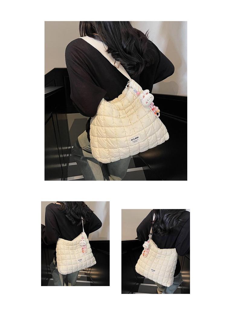 Women's Puff Crossbody Bag - Autumn/Winter Large Capacity Quilted Tote