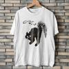 Ny! Cocteau Twins Katt Kortermet Hvit T-skjorte Tung Bomull Størrelse S-5XL