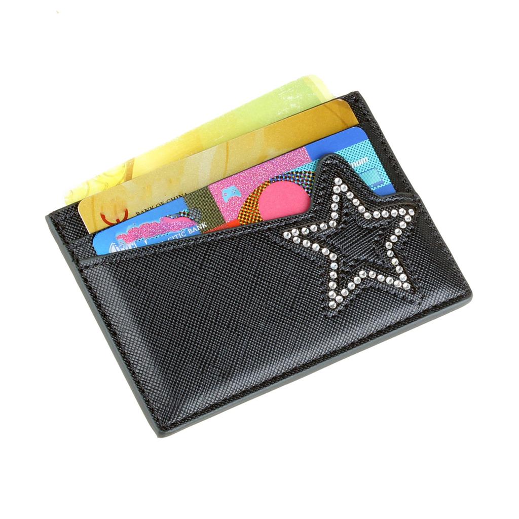 diamond pentagram card bag, stylish and personalized card clip