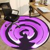 1pc Spiral Art Chair Carpet for Office - Durable, Ideal for Chair Mats, Stylish & Functional Decorative Rug yy260130045