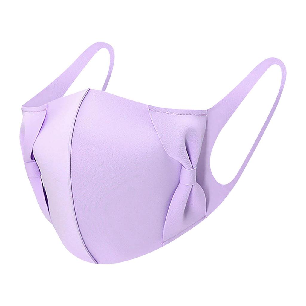 Summer Health Cycling  Silk Mouth Face Mask Respirator Men Women