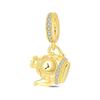 New 925 Silver Crown Charms Pendant For Women Fit Bracelet DIY Birthday Party Jewelry Gifts