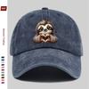 Pc Pcs Unisex Sloth Print Trucker Hat with Heart  Sloth Adjustable Buckle Strap Lightweight Suitable for Dating Outdoor B