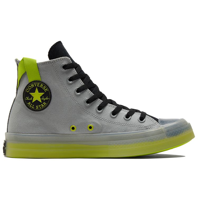 Converse Chuck Taylor All Star CX High Ash Stone Black Lime Twist 171996C Unisex High Top Canvas Sneakers