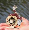 Kemeilong Red Devil 50: Ice & Raft Fishing Reel with Front Drag & Micro Jigging Capability