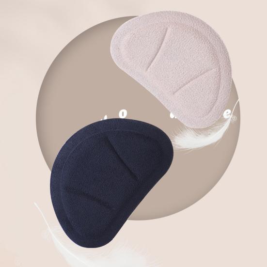 Heel Pads Soft Skin-Friendly Heel Cushions with Strong Adhesive Anti-Slip Stickers Prevent Heel Blisters Reduce Shoe Size Heel Grips