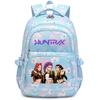 KPop Demon Hunter Backpack HUNTR/X Saja Student Women Cartoon Bookbag Lightweight Water-Resistant Large Capacity