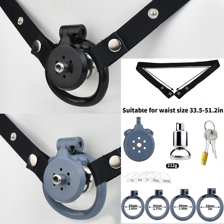 Male Chastity Lock Removable Metal Urinal Resin CB Chastity Lock Sex Toy Gay Cuckold BDSM Cock Ring