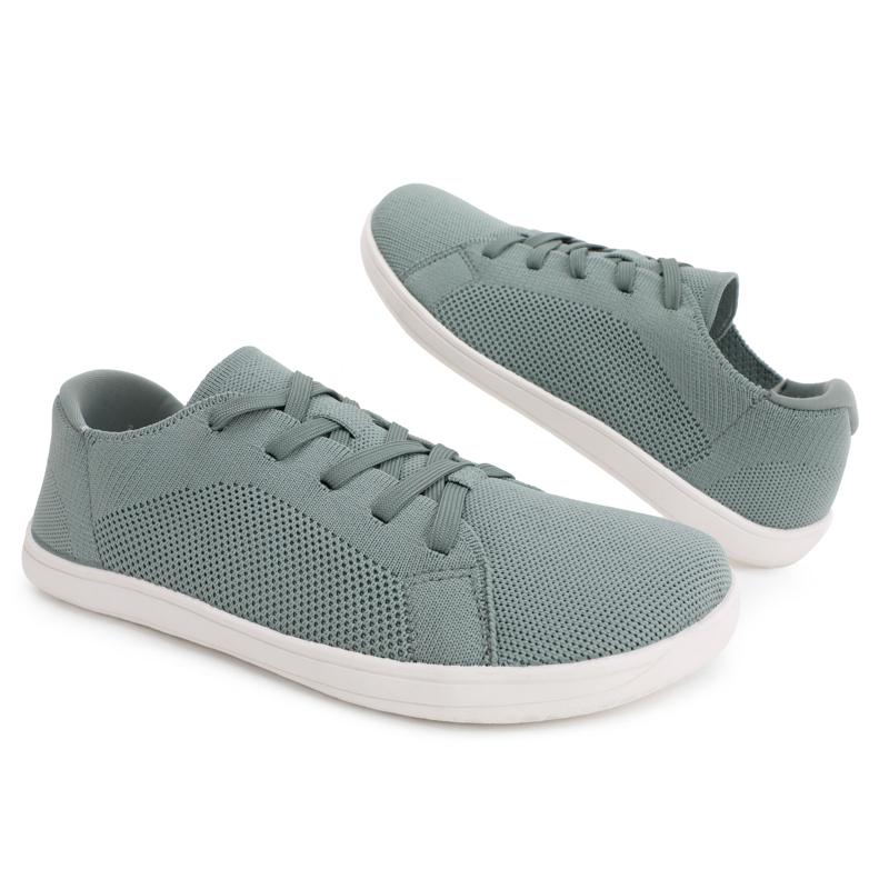 Wide Toe Casual Sports Shoes Minimalist Barefoot Walking Shoes Gym Training Sneakers Light Elastic Flats