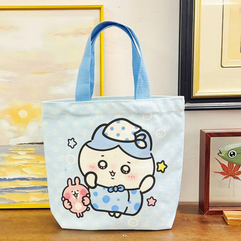 

Холщовая сумка женская мультяшный компаньон подарок студенческий детский маленький тоут женский компаньон подарок на день рождения