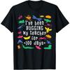 I've Been Bugging My Teacher For 100 Days School Student Boy Cotton Men T Shirt S