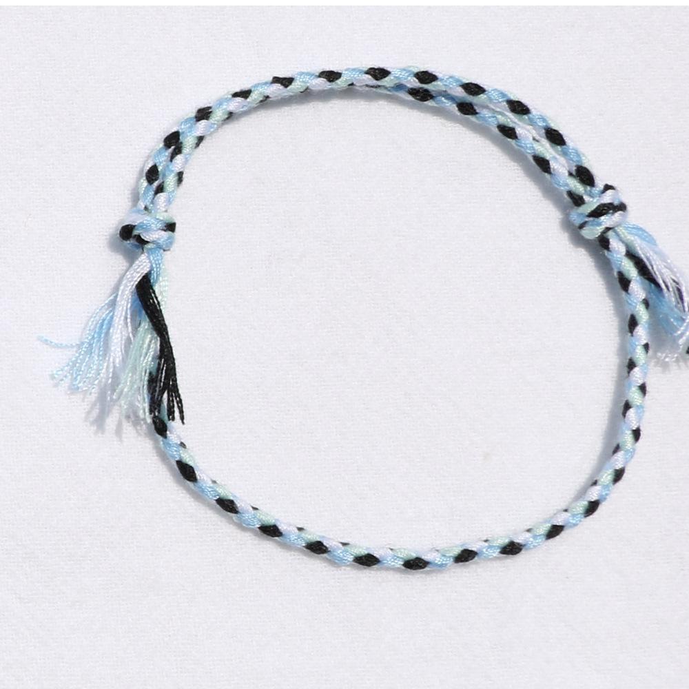 Eenvoudige Kleur Gevlochten Katoenen Touw Mannen Armband Retro Tibetaans Handgewreven Vrouwen Meerlaags Armband Mode Sieraden Accessoires