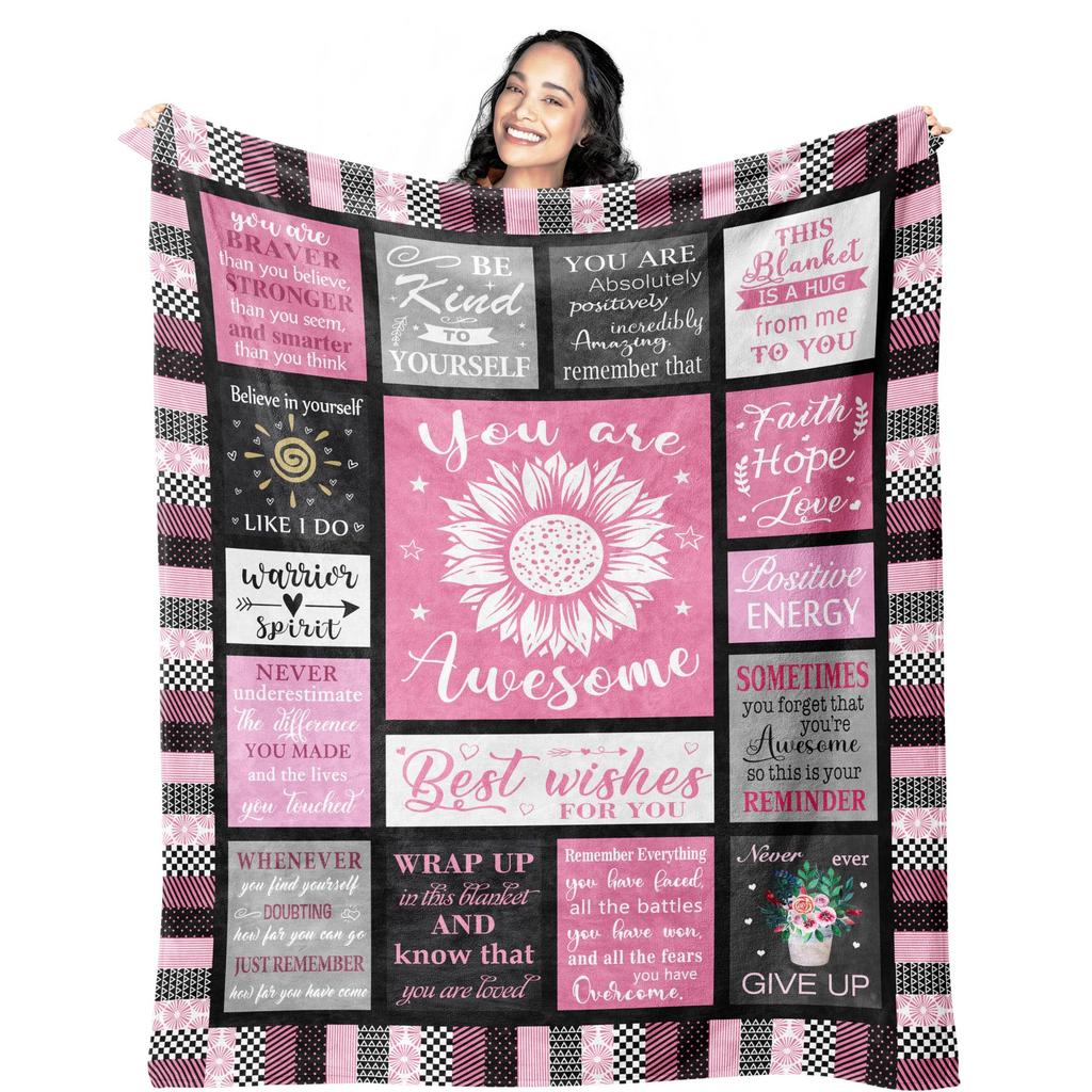 Flamingo Pattern Blanket Decoration Flannel Soft Comfortable Home Blanket Warm Blanket Birthday Gift