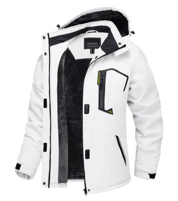 Outdoor Berg Multifunctioneel Geborsteld Outdoor Wit M [TACVASEN] Parka, Dames, Jas, Klimmen, Folie-bestendig, Voering, Bovenkleding, Ademend,