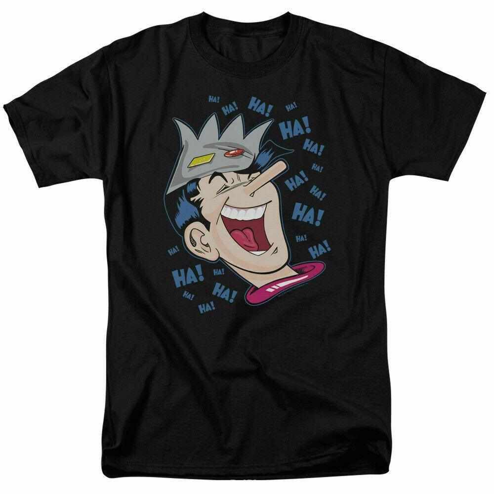 26 Archie Comics Laughing Jughead T Shirt Licensed Comic Book Tee Black Unisex T-Shirt M
