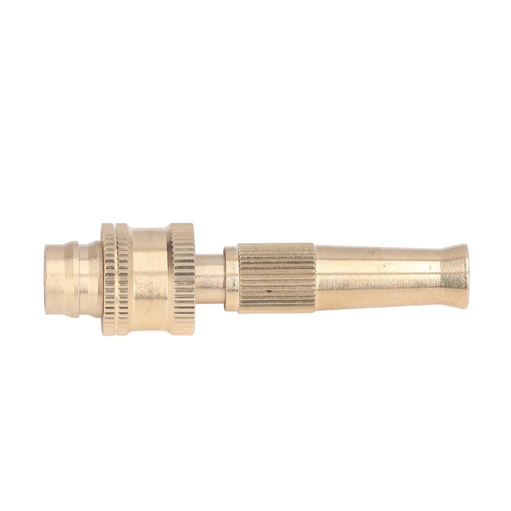 Water Hose Nozzle G1/2 Internal Thread High Pressure Resistant 15mm Outlet Diameter Adjustable