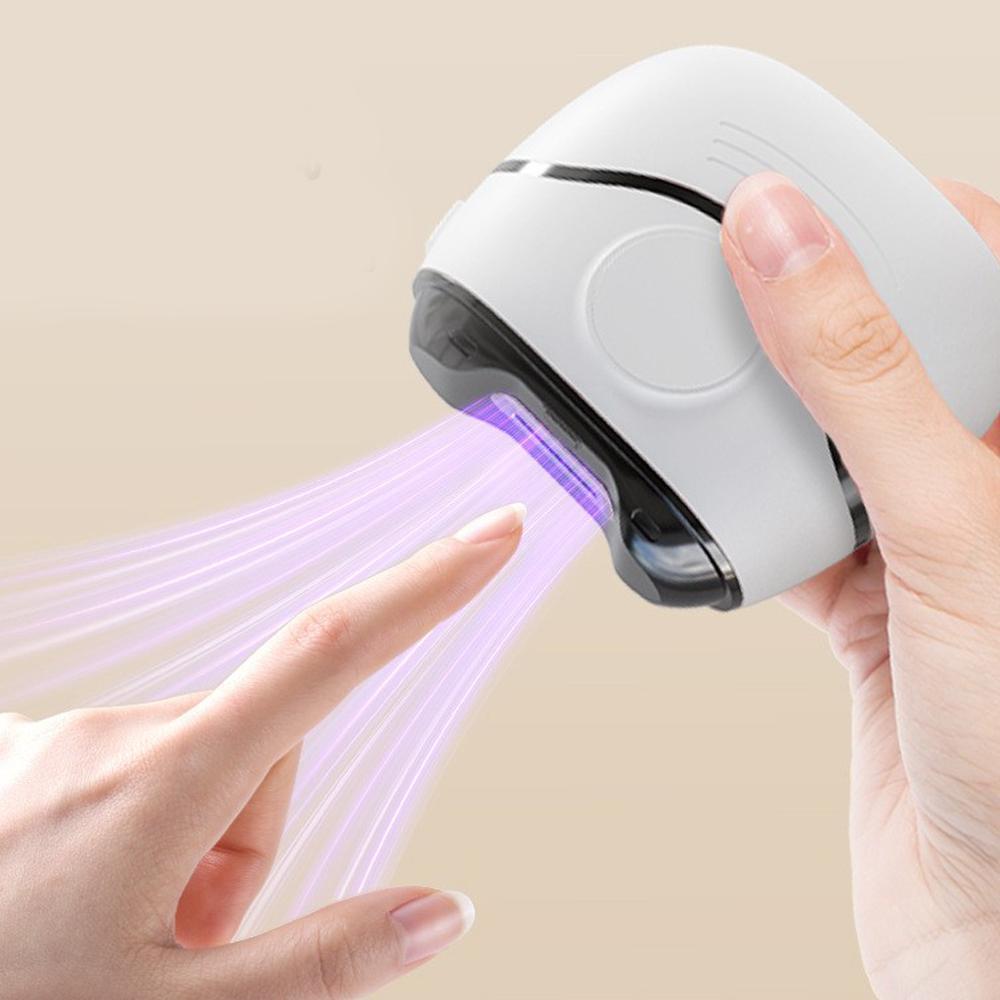 Automatisk elektrisk negleklipper med hastigheter med spikerrester Oppbevaring Oppladbar sikkerhetsnegletrimmer for babybarn Ki