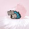 And Colorful Fun Doing My Best Animal Pin Badge Crafted From Premium Alloy Offering Versatile Styling Options For Everyone