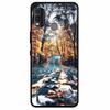 Soft Silicone Cover For Nokia C22 Case 2023 TPU Wolf Lion Painted Black Phone Coque for Nokia C22 C 22 4G Black For NokiaC22